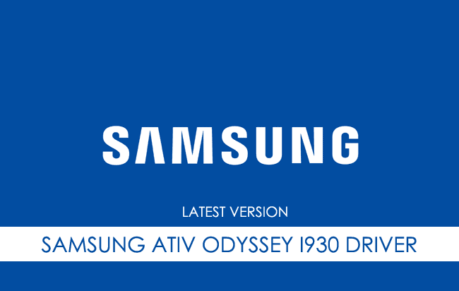 Samsung Ativ Odyssey I930 USB Driver
