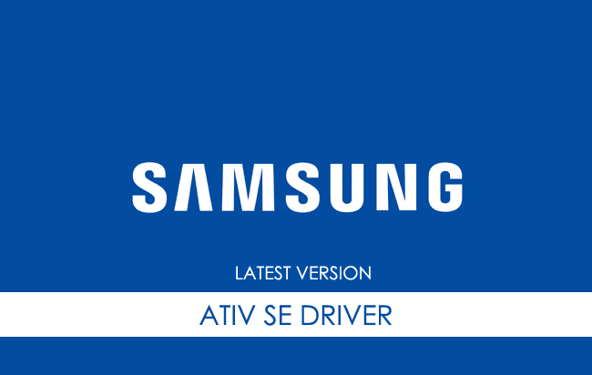 Samsung ATIV SE USB Driver