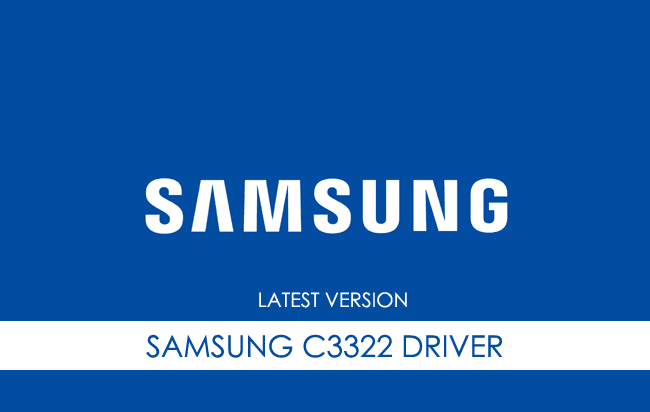 Samsung C3322 USB Driver