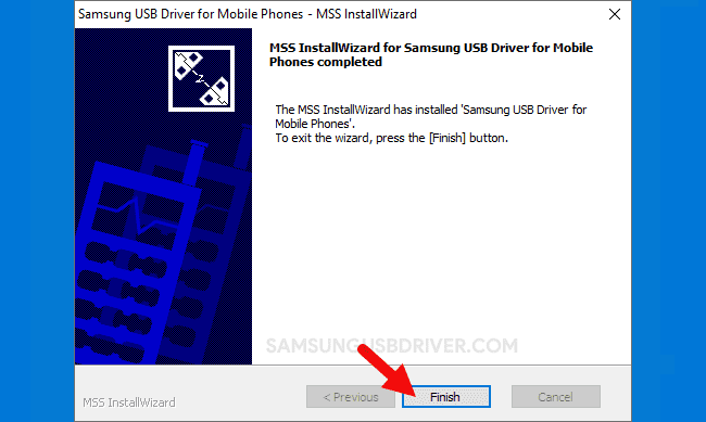 Samsung Driver Finish