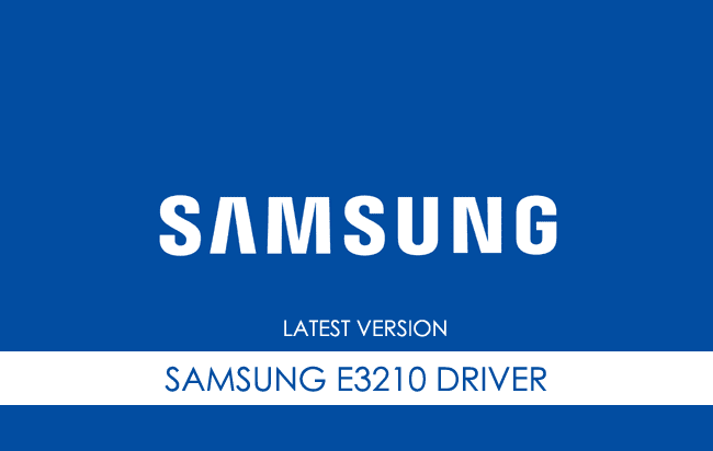 Samsung E3210 USB Driver