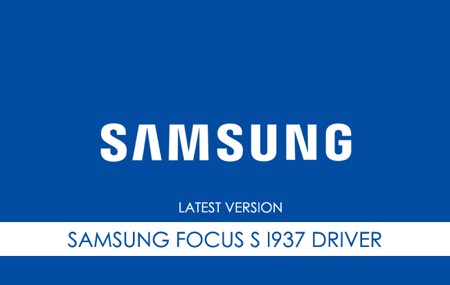 Samsung Focus S I937 USB Driver