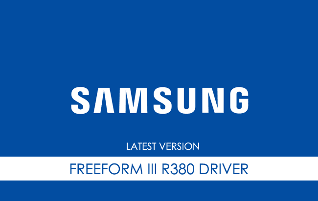 Samsung Freeform III R380 USB Driver