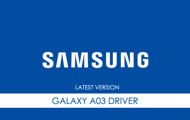 Samsung Galaxy A03 USB Driver