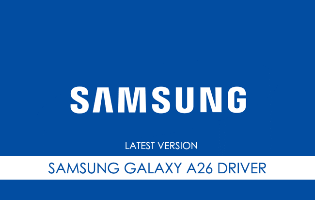 Samsung Galaxy A26 USB Driver