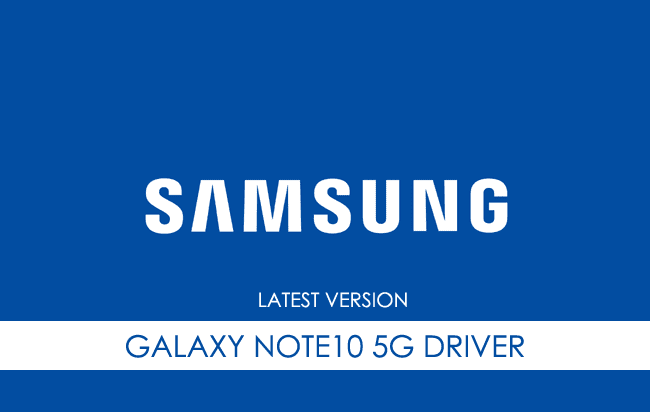 Samsung Galaxy Note 10 5G USB Driver