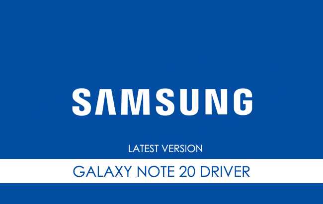 Samsung Galaxy Note 20 USB Driver