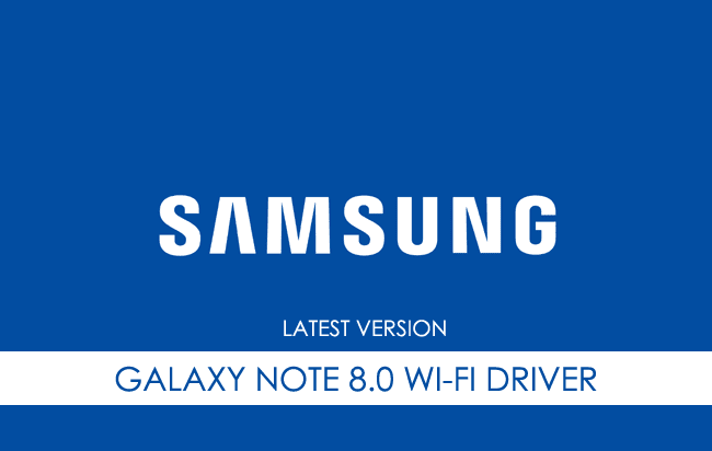 Samsung Galaxy Note 8.0 Wi-Fi USB Driver