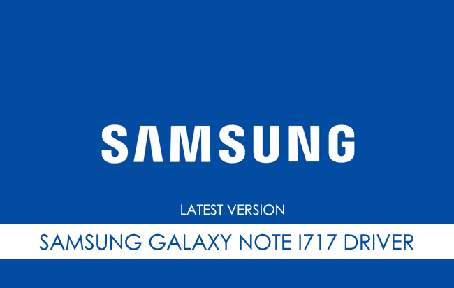 Samsung Galaxy Note I717 USB Driver