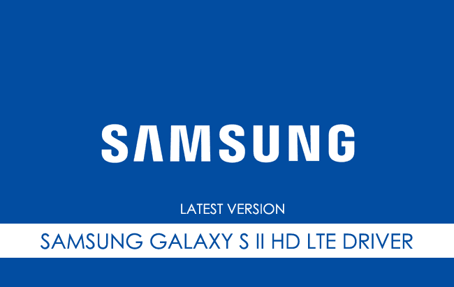 Samsung Galaxy S II HD LTE USB Driver