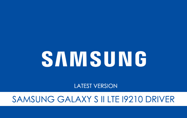 Samsung Galaxy S II LTE I9210 USB Driver