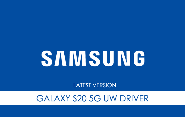 Samsung Galaxy S20 5G UW 5G UW USB Driver