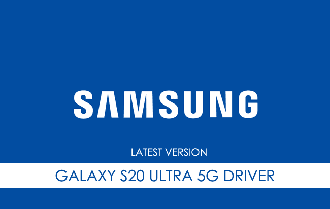 Samsung Galaxy S20 Ultra 5G USB Driver