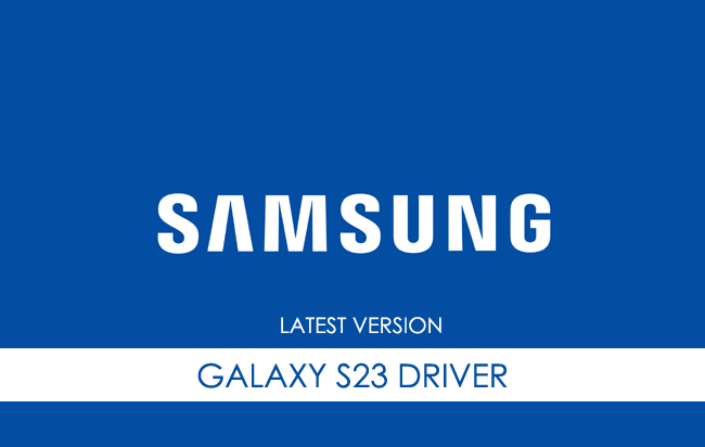 Samsung Galaxy S23 USB Driver