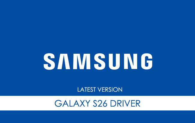 Samsung Galaxy S26 USB Driver