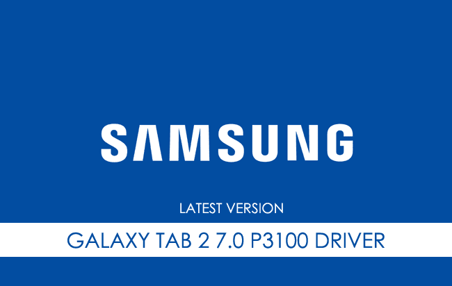 Samsung Galaxy Tab 2 7.0 P3100 USB Driver