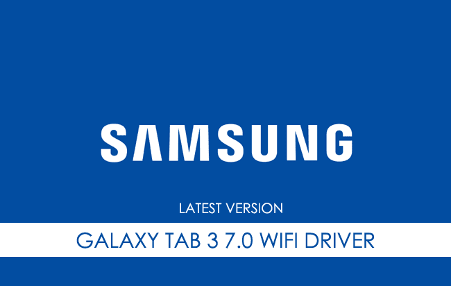 Samsung Galaxy Tab 3 7.0 WiFi USB Driver