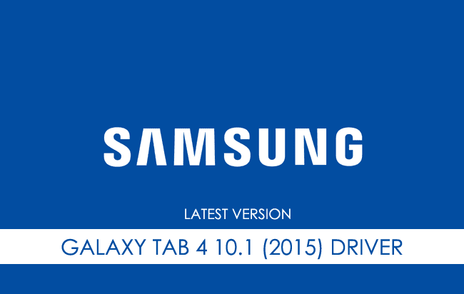 Samsung Galaxy Tab 4 10.1 (2015) USB Driver