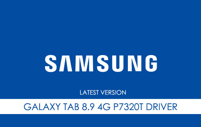 Samsung Galaxy Tab 8.9 4G P7320T USB Driver