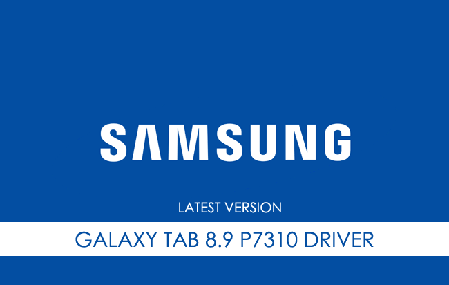 Samsung Galaxy Tab 8.9 P7310 USB Driver