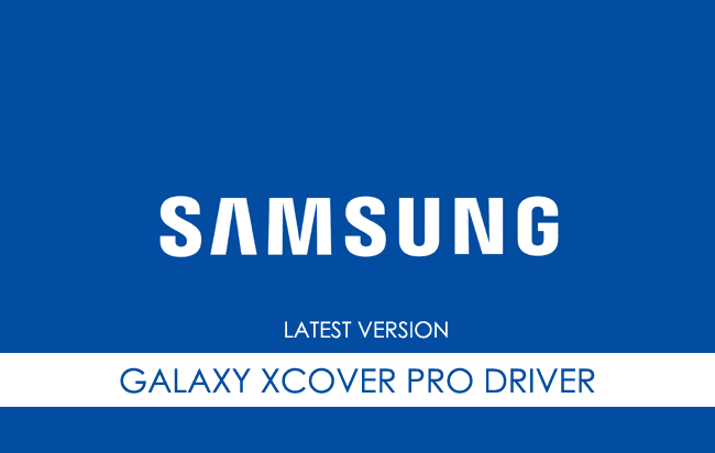 Samsung Galaxy Xcover Pro USB Driver