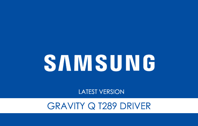 Samsung Gravity Q T289 USB Driver