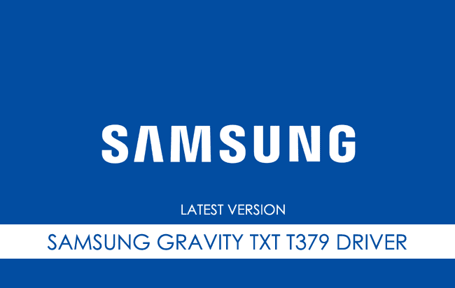 Samsung Gravity TXT T379 USB Driver