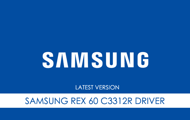 Samsung Rex 60 C3312R USB Driver
