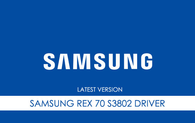 Samsung Rex 70 S3802 USB Driver