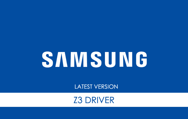 Samsung Z3 USB Driver